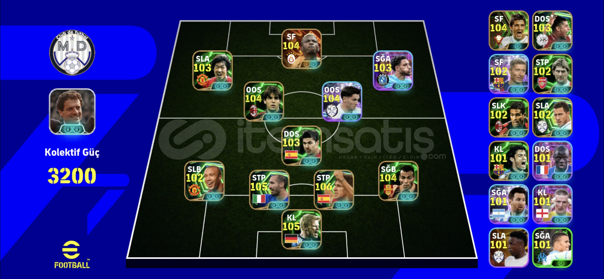 3200KG+ BOMBACILI+ TAŞ DEFANS +KAKA+ OSIMHEN 3200KG+ BOMBACILI+ TAŞ DEFANS +KAKA+ OSIMHEN