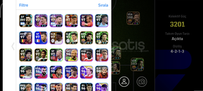 3201 KG 108 BOMBACI MESSİ 104 BOMBACI BERGKAMP