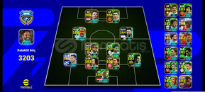 ⭐3205KG 105PUSKAS 105VERON 104CANTONA⭐