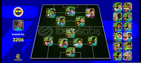 ⭐3206KG BOMBACI DEL PİERO 106MESSİ⭐