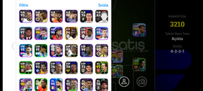 3210 kgli Efootbal hesabıi 