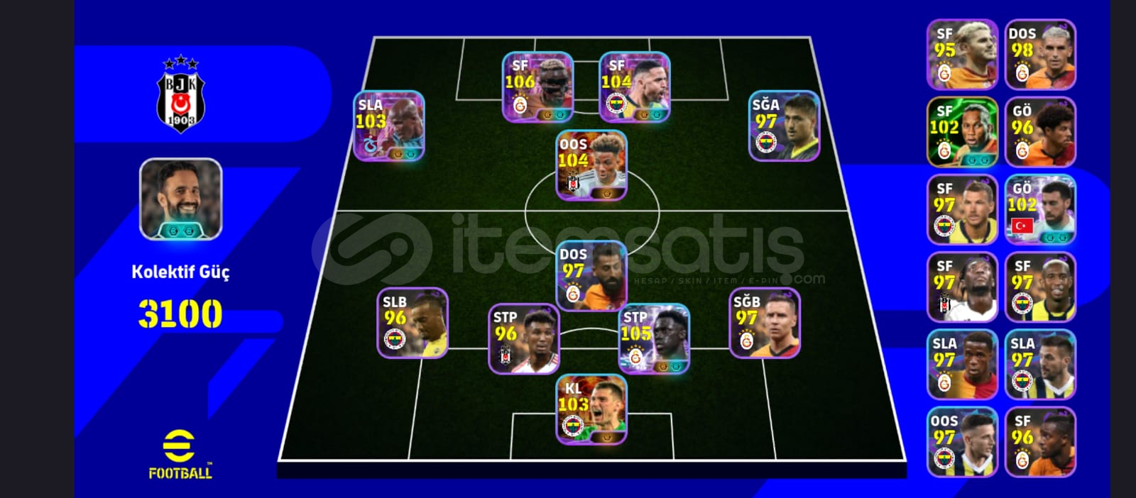 3215KG BOMBACILI EFSANE SÜPERLİG DOP DOLU 3215KG BOMBACILI EFSANE SÜPERLİG DOP DOLU