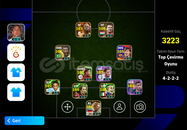 3223KG 108 PELE 106 PUSKAS SÜPER LİG KADROSU