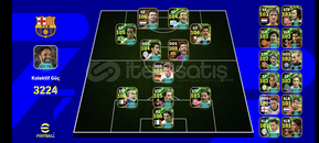 3224 KG 108 MESSİ + 106 PUSKÁS