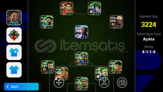 3224 mükemmel hesap tek bağ konami id