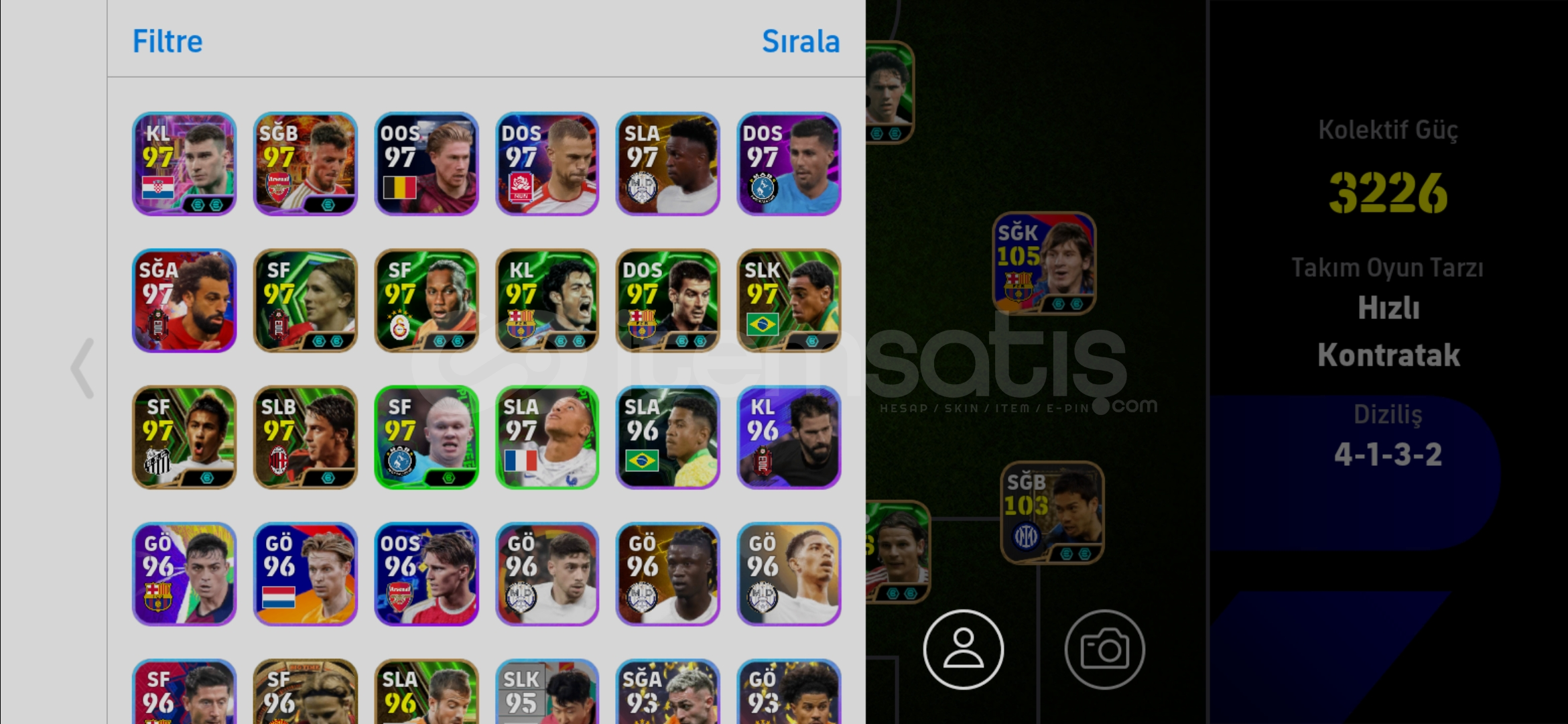 3226 KG 105 MESSİ 3226 KG 105 MESSİ