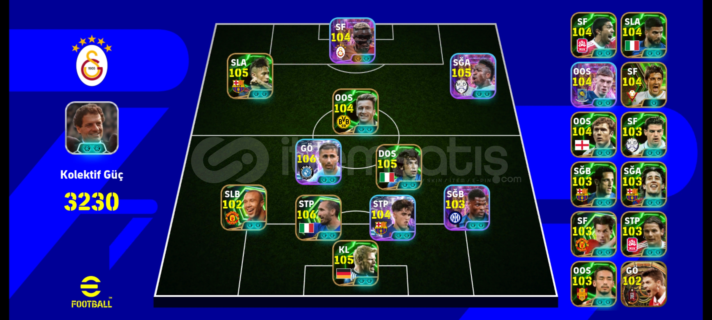 3230 KG EFSANE HESAPP REZERVELİ  3230 KG EFSANE HESAPP REZERVELİ