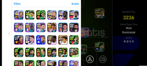 3236+ dembeleli 106-105 dolu mükemmel hesap