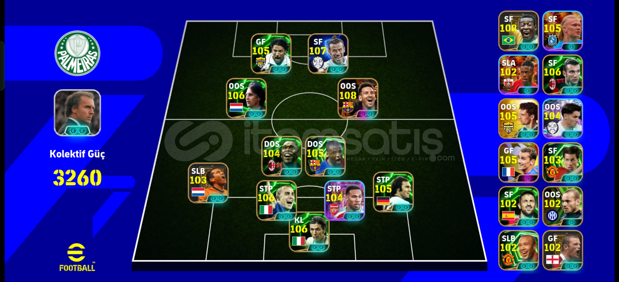 3260 KG BOMBACI MESSİ DEL PİERO BRAHİM 3260 KG BOMBACI MESSİ DEL PİERO BRAHİM