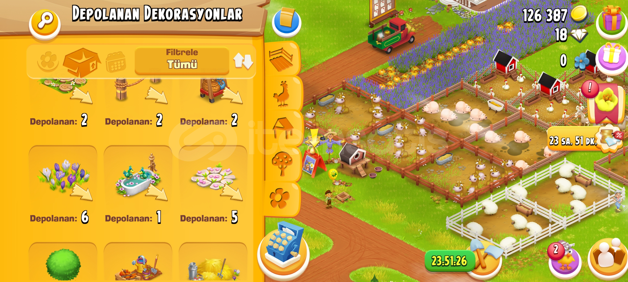 33 level hayday hesabı 33 level hayday hesabı