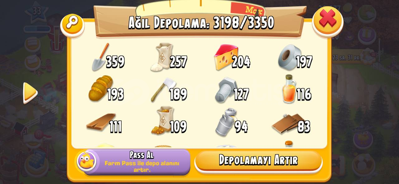 33 seviye 3550 ağıl 33 seviye 3550 ağıl