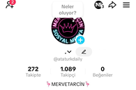 1089 Takipçili LİVELI Tiktok Hesabı