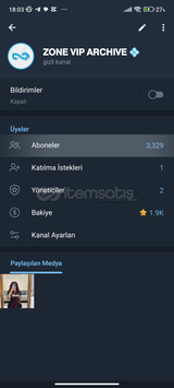 3.3K GERÇEK ÜYELİ KANAL