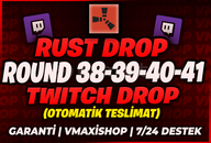 ⭐+39SKİN | RUST 38-39-40-41 ROUND TWİTCH DROP⭐