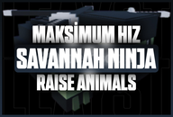 ⭐ 34 Hız Savannah Ninja | Raise Animals ⭐ 34 Hız Savannah Ninja | Raise Animals