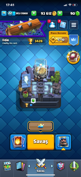 3400 KUPA ⚡️68 KART⚡️EFSANE UYGUNA HESAP