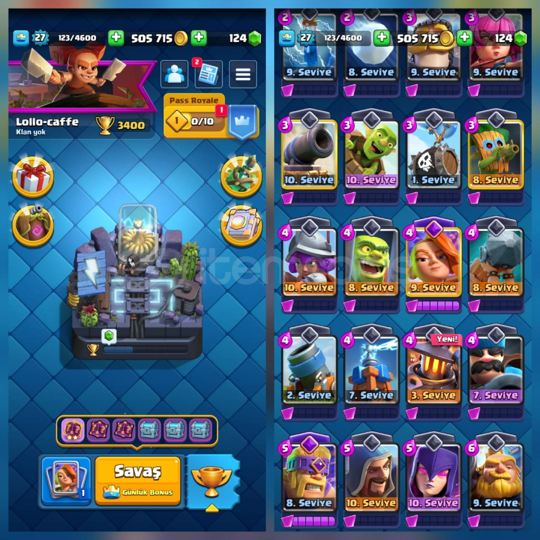 3400Kupa 71Kart 2Evrim 11İfade 3400Kupa 71Kart 2Evrim 11İfade