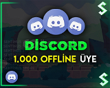 1000 Discord Offline Üye | Anlık