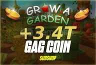 ⭐+3.4T COINS⭐HIZLI TESLİMAT⭐GROW A GARDEN⭐