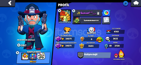 ????35 k brawl stars hesabı????
