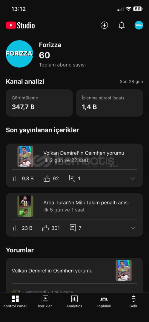 350.000 GÖRÜNTÜLENMELİ 1.5K SAATLİ HESABIM 350.000 GÖRÜNTÜLENMELİ 1.5K SAATLİ HESABIM
