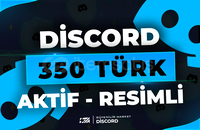 ⭐350 Discord 7/24 Aktif Türk Üye - RESİMLİ⭐