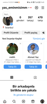 350 TAKİPÇİLİ AKTİF FAKE KIZ HESABI????