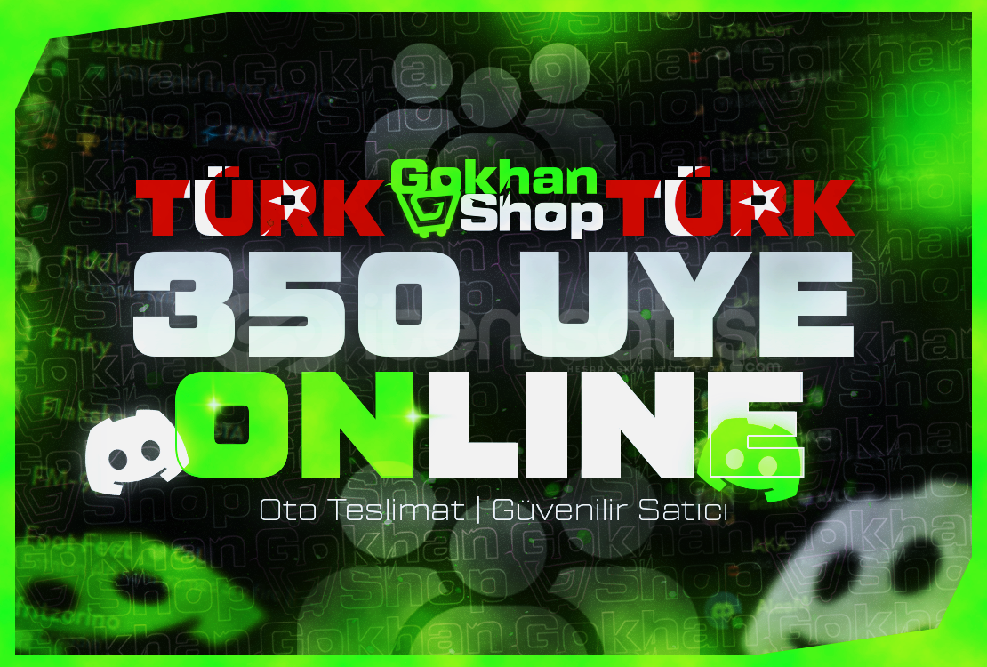 ⭐ 350 TÜRK ONLİNE ÜYE | Stok VAR ⭐ 350 TÜRK ONLİNE ÜYE | Stok VAR
