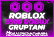 ⭐️3500 ROBUX |✅GRUPTAN BEKLEMESİZ GÖNDERİM!