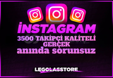 3500 TAKİPÇİ⭐INSTAGRAM ANINDA/GÖNDERİM