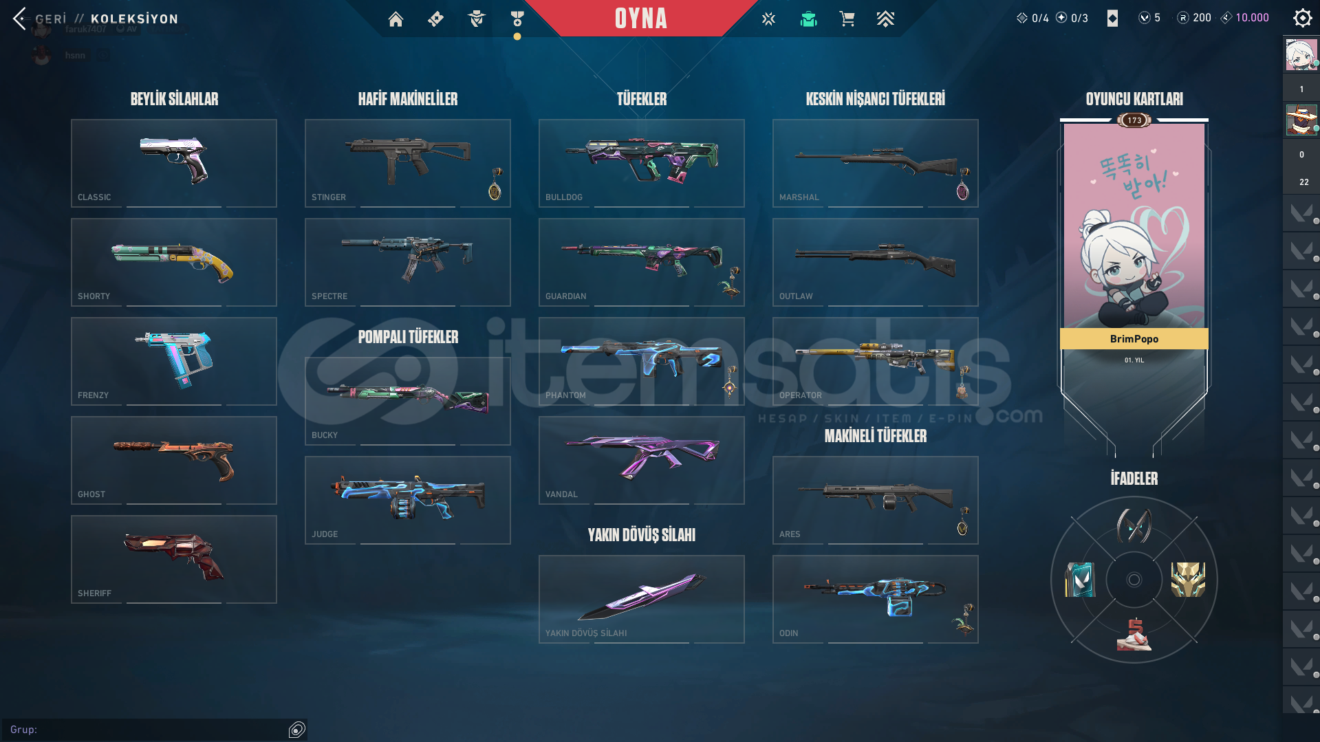 3500 tl yatırılmış Valorant hesabı  3500 tl yatırılmış Valorant hesabı