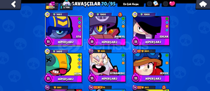 35000 kupa brawl stars hesabı+6200 Clash royale 35000 kupa brawl stars hesabı+6200 Clash royale