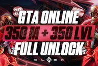 ✨350M Cash + 350 Level + Full Unlock | GTA✨