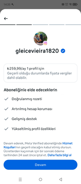 355 DOĞAL TAKİPÇİ + İNDİRİMSİZ META VERİFİED