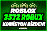 ⭐(3572) 2500 ROBUX + KOMİSYON BİZDEN✅