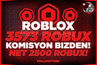 ⭐[3573] 2500 ROBUX KOMİSYON BİZDEN⭐