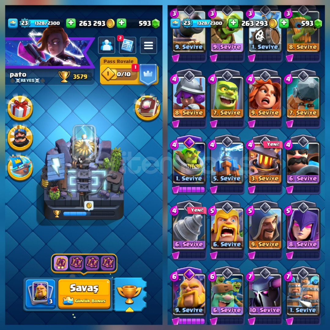 3579Kupa 75Kart 1Evrim 10İfade 1Kule İsimHakkı 3579Kupa 75Kart 1Evrim 10İfade 1Kule İsimHakkı