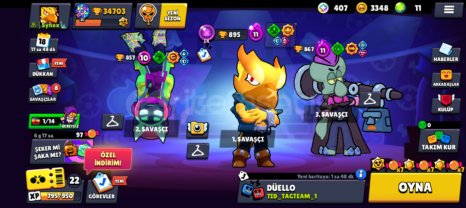 35K ANKA CROW⭐150+SKİN 77/95⭐ 35K ANKA CROW⭐150+SKİN 77/95⭐