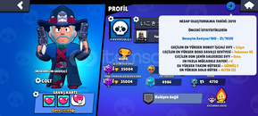 35K Silahşör coltu 2019 Hesap (TEK BAĞ)