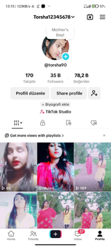 35k TİKTOK HESABİ FULL ORGANİK 