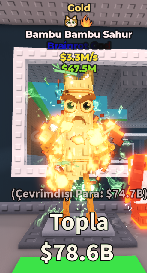 (3.3M Yeni Pet!) Bambu Bambu Sahur (3.3M Yeni Pet!) Bambu Bambu Sahur