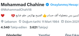 3600 TAKİPÇİLİ TWİTTER HESABI