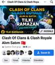 36000 Üyeli Clash of Clans & Clash Royale Grubu