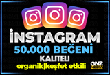 ⭐365 GÜN GAR. İNSTAGRAM 50.000 GERÇEK BEĞENİ⭐