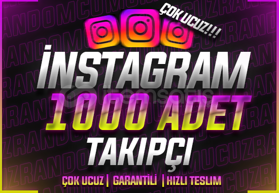 ⭐30 GÜN GARANTİ⭐ 1000 İNSTAGRAM TAKİPÇİ ⭐30 GÜN GARANTİ⭐ 1000 İNSTAGRAM TAKİPÇİ