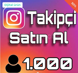 [GERÇEK 60 Gün Telafi]1.000 Takipçi 