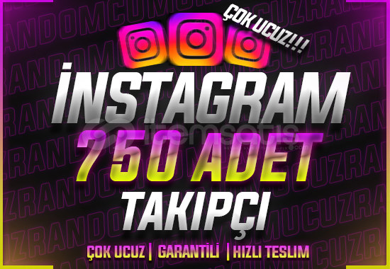 ⭐1 AY GARANTİ⭐ 750 ADET İNSTAGRAM TAKİPÇİ ⭐1 AY GARANTİ⭐ 750 ADET İNSTAGRAM TAKİPÇİ
