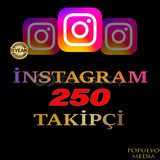 ⭐[365 Gün Garantili] İnstagram 250 Takipçi⭐