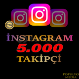 ⭐[365 Gün Garantili] İnstagram 5.000 Takipçi⭐