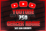 ⭐365 GÜN GARANTİLİ⭐YOUTUBE GERÇEK 750 ABONE⭐ 